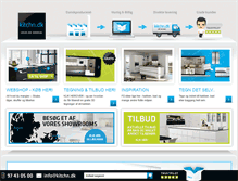 Tablet Screenshot of kitchn.dk